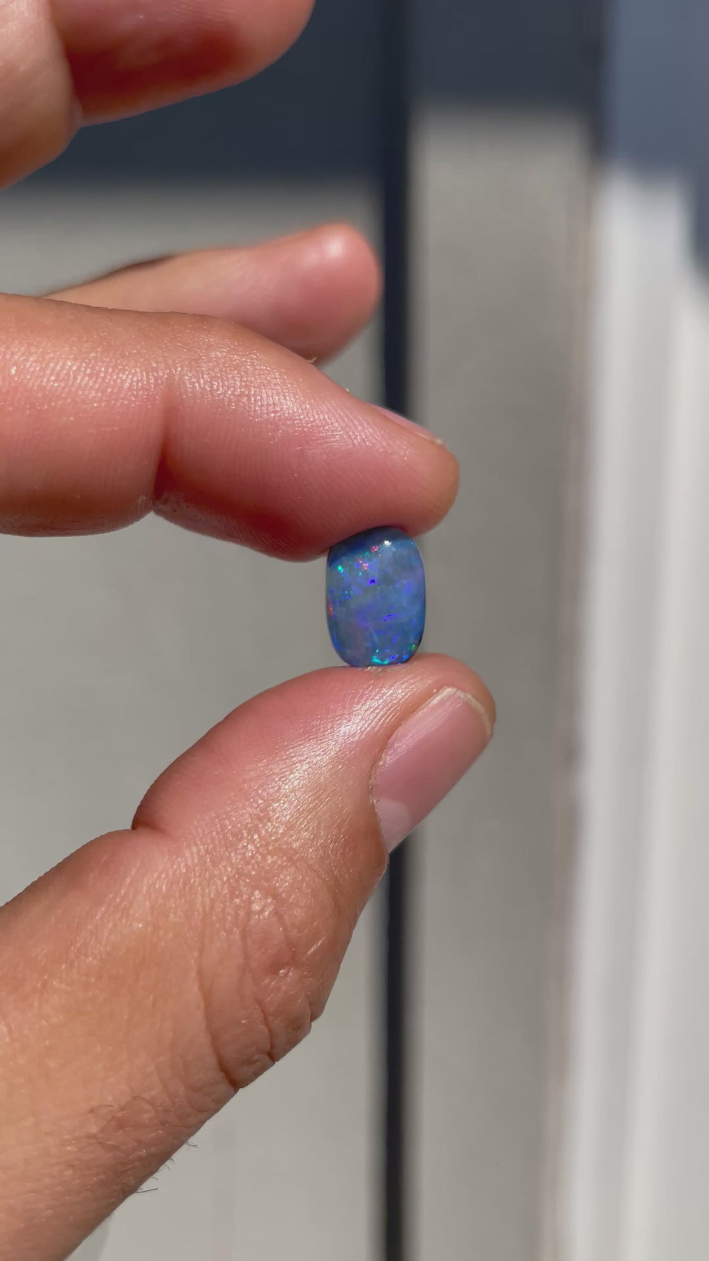 Celestial Boulder Opal Necklace
